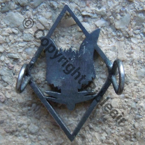 A0592  1920 A0592NH SPA.84 RENARD 6eDRILLE 2eRAC STRASBOURG  SM Deux gros anneaux Dos lisse 2YEUX Src.lapetitebrocdechacha 1280EurInv 